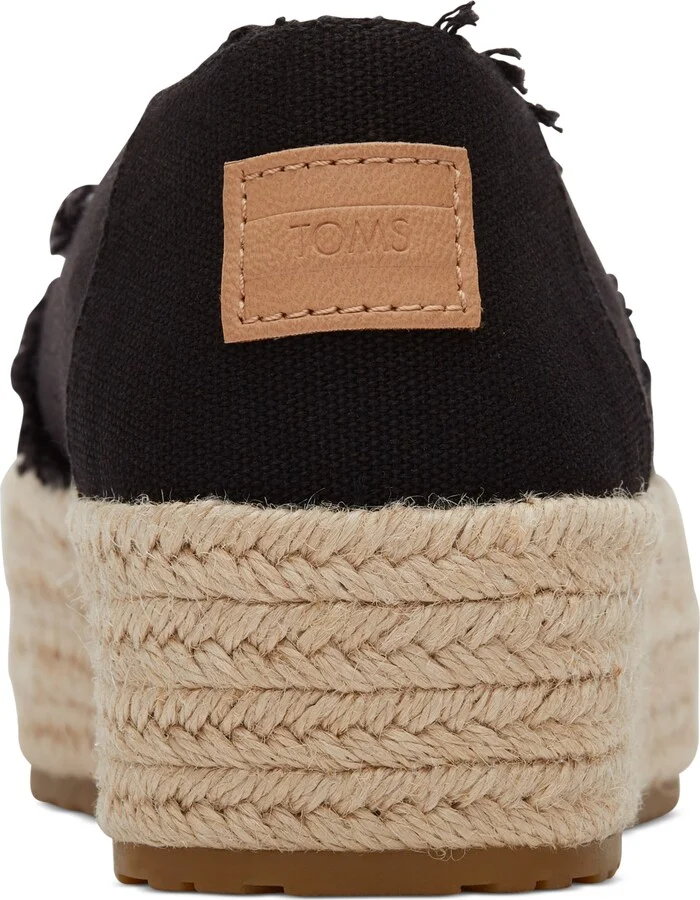Toms Women's Valencia Canvas Platform Espadrilles - Image 8