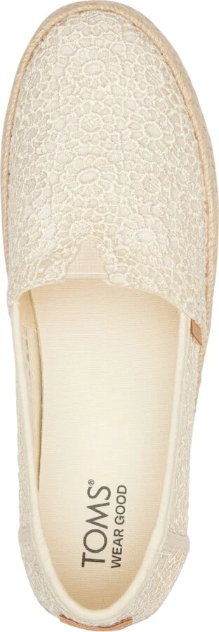 Toms Women's Valencia Moroccan Crochet Platform Espadrilles - Image 4