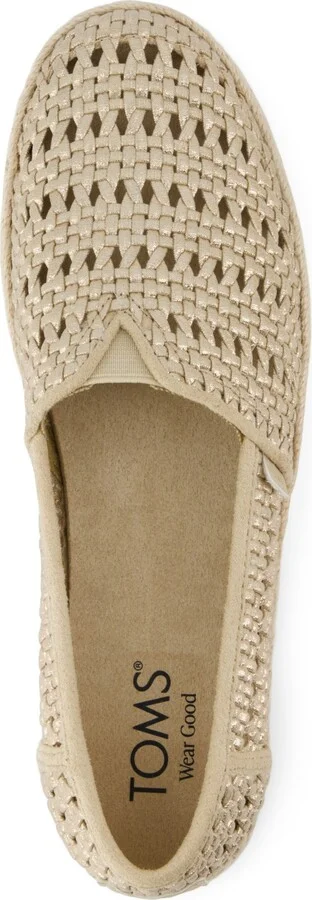 Toms Women's Valencia Platform Espadrille Slip-On Shoes - Image 4