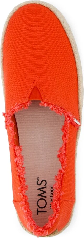 Toms Women's Valencia Platform Espadrille Slip-On Shoes - Image 8
