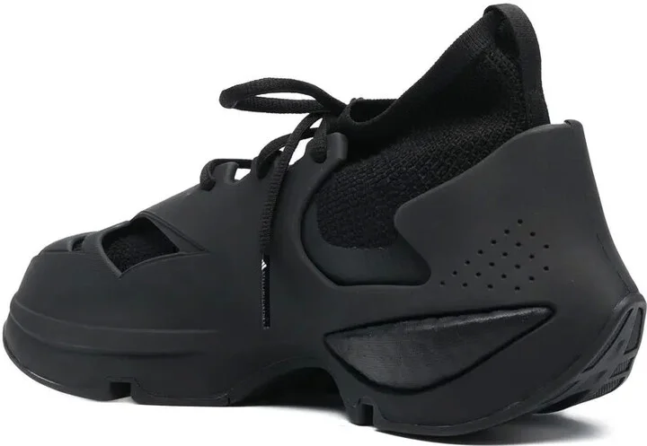 Tonal Caged Knit Runner Sneakers - Image 3