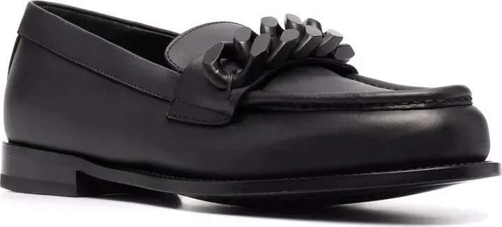 Tonal-Chain Loafers - Image 2