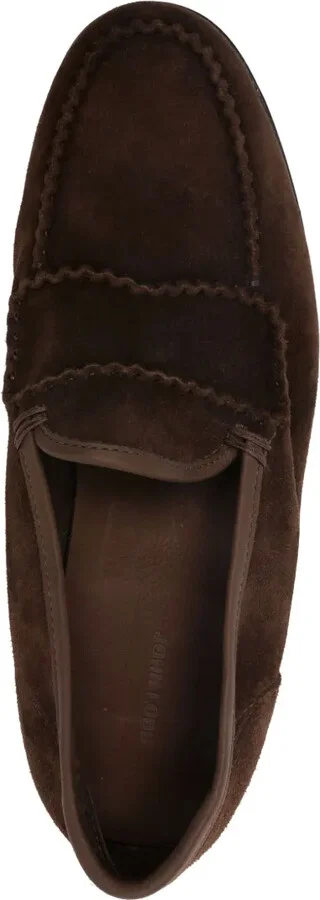 Tonal-Design Suede Loafers - Image 4