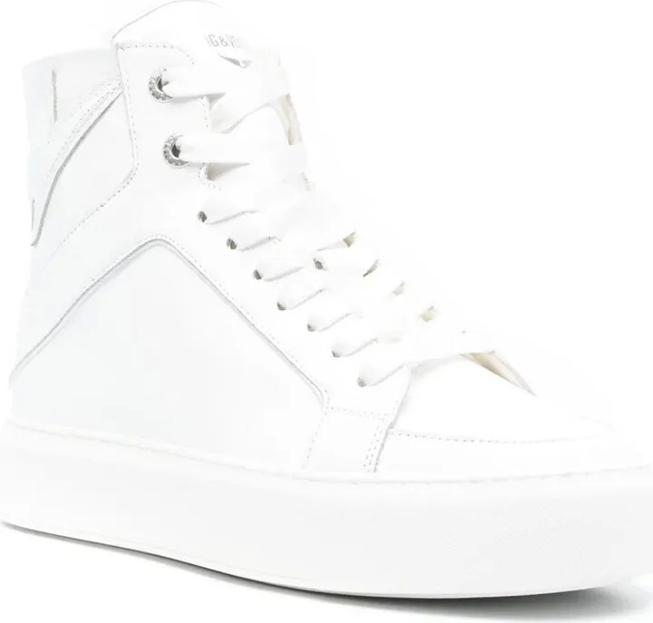 Tonal High-Top Sneakers - Image 2