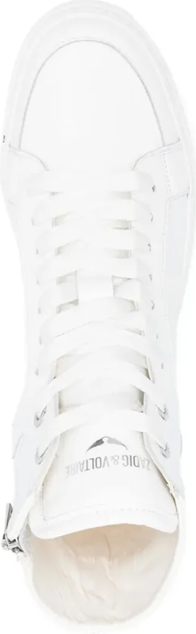 Tonal High-Top Sneakers - Image 4