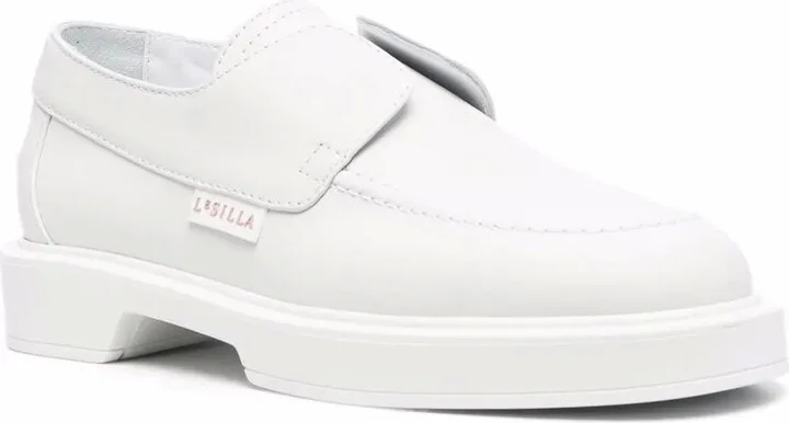 Tonal Leather Loafers - Image 2