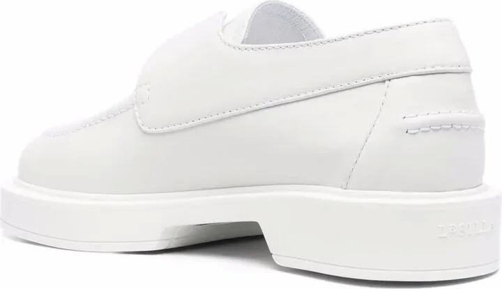Tonal Leather Loafers - Image 3