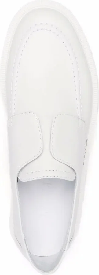 Tonal Leather Loafers - Image 4