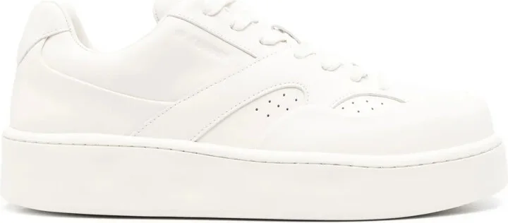 Tonal Leather Sneakers