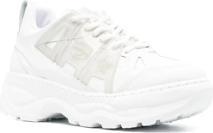 Tonal Panelled Sneakers - Image 2