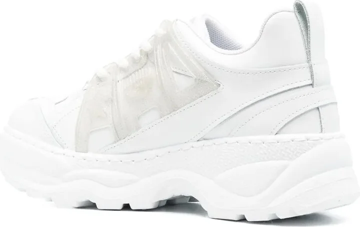 Tonal Panelled Sneakers - Image 3