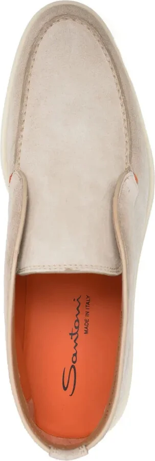 Tonal-Stitching Leather Boots - Image 4