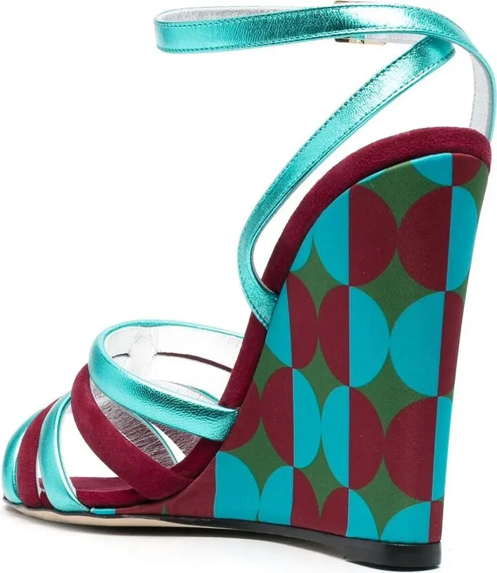 Tones 135mm wedge sandals - Image 3