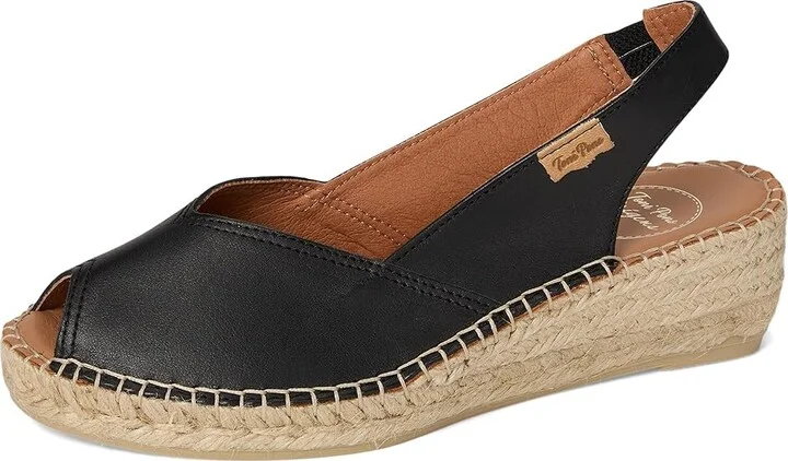 Toni Pons Bernia-P Women's Wedge Shoes Platinum Leather : EU 37 (US Women's 6.5-7) M - Image 11
