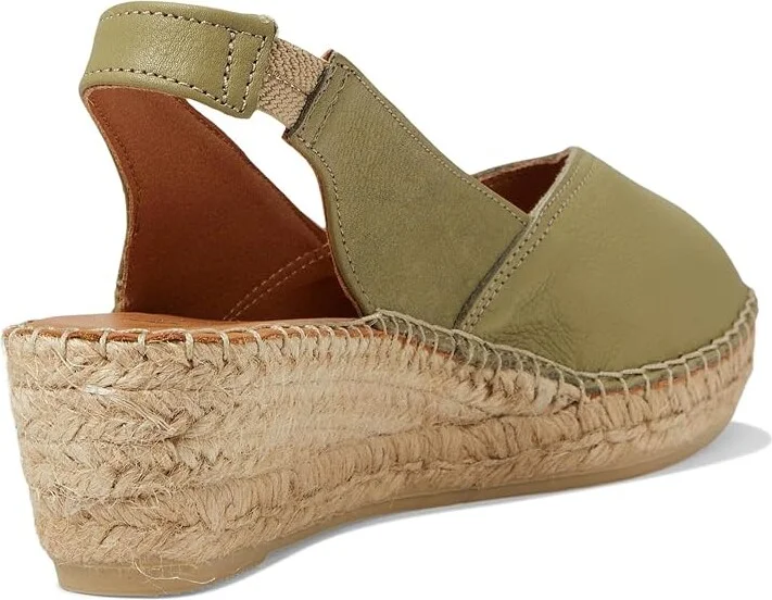 Toni Pons Bernia-P Women's Wedge Shoes White : EU 42 (US Women's 10.5-11) M, Leather - Image 8
