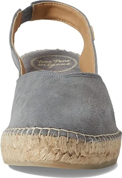 Toni Pons Betty-A Women's Wedge Shoes Black Suede : EU 36 (US Women's 5.5-6) M - Image 6