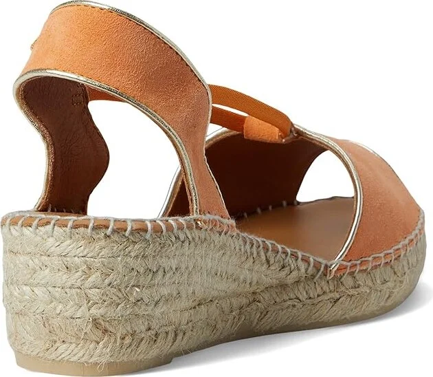 Toni Pons Bilda Women's Sandals Albercoc/Apricot : EU 41 (US Women's 9.5-10) M, Suede - Image 4