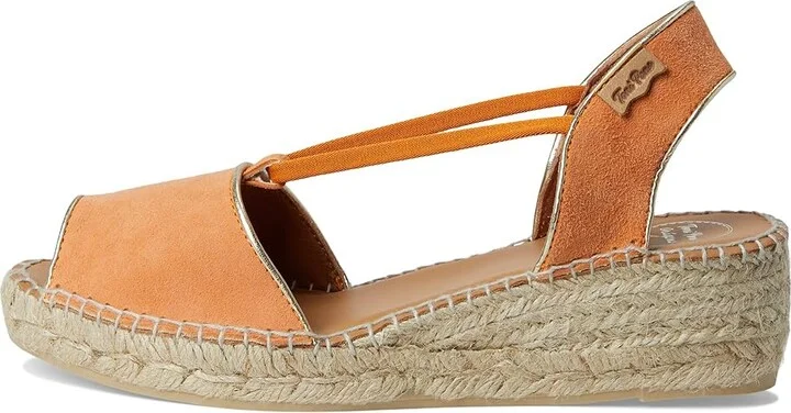 Toni Pons Bilda Women's Sandals Albercoc/Apricot : EU 41 (US Women's 9.5-10) M, Suede - Image 6