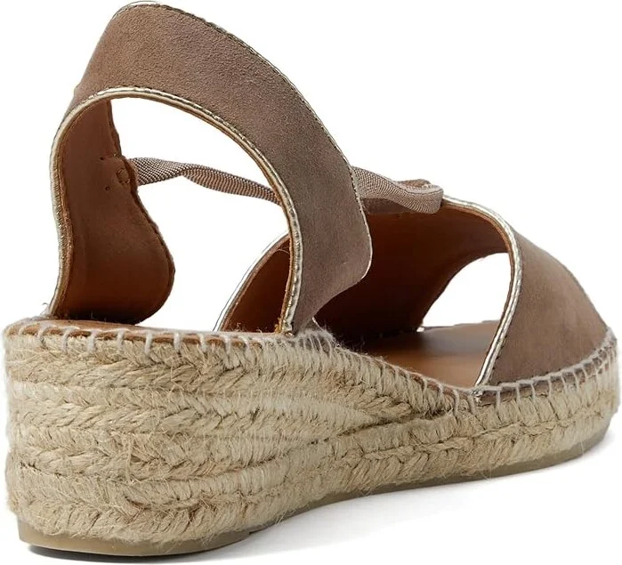 Toni Pons Bilda Women's Sandals Taupe : EU 38 (US Women's 7.5) M, Suede - Image 4
