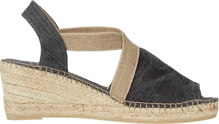Toni Pons Breda-V Women's Shoes Black : EU 35 (US Women's 5) M, Canvas - Image 8