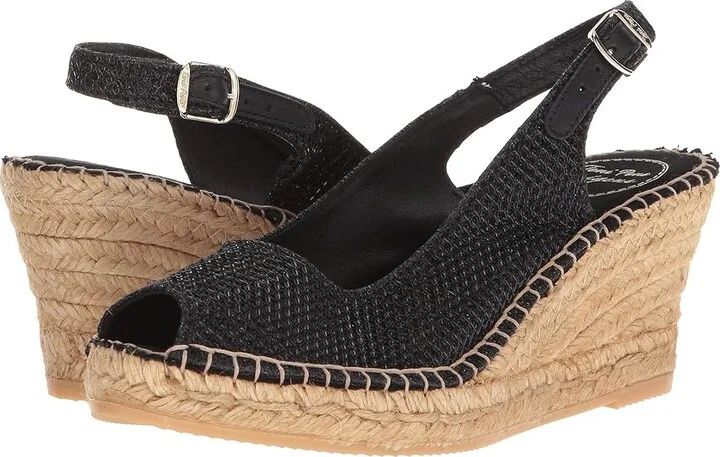 Toni Pons Calafell Women's Shoes Black Susi : EU 36 (US Women's 5.5-6) M, Synthetic/Textile