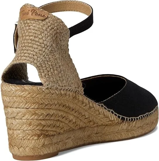 Toni Pons Caldes Women's Shoes Black Linen : EU 35 (US Women's 5) M, Textile - Image 5