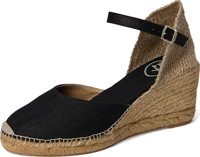 Toni Pons Caldes Women's Shoes Black Linen : EU 35 (US Women's 5) M, Textile - Image 6