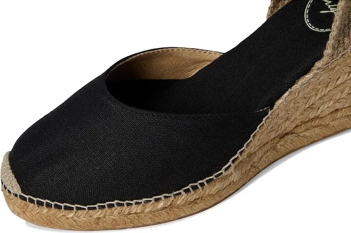 Toni Pons Caldes Women's Shoes Black Linen : EU 35 (US Women's 5) M, Textile - Image 8