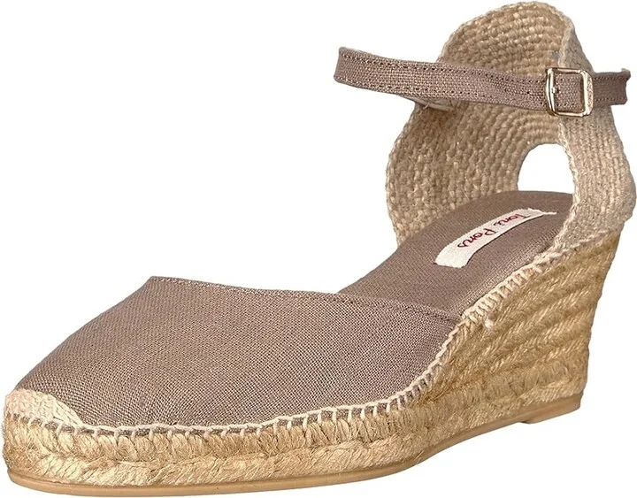 Toni Pons Caldes Women's Shoes Black Linen : EU 35 (US Women's 5) M, Textile - Image 9