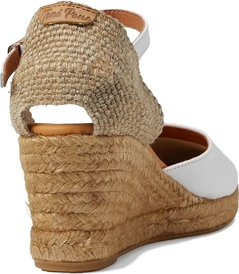 Toni Pons Costa-5 Women's Shoes White Leather : EU 39 (US Women's 8-8.5) M - Image 4