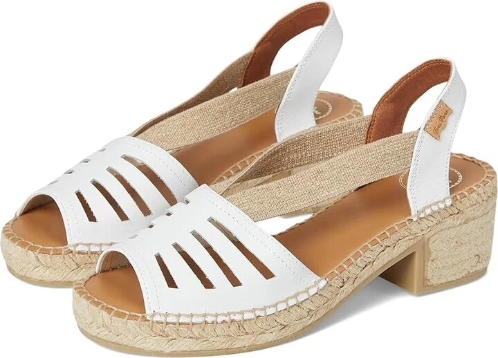Toni Pons Dima Women's Sandals Blanc/White : EU 38 (US Women's 7.5) M