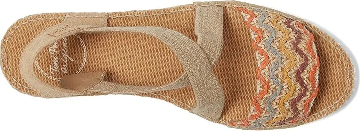 Toni Pons Eider-LK Women's Sandals Terra : EU 39 (US Women's 8-8.5) M, Textile - Image 2