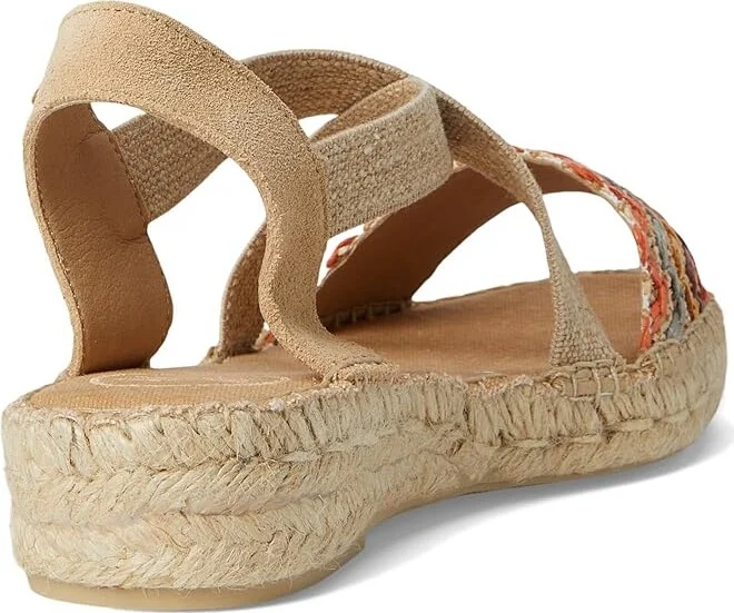 Toni Pons Eider-LK Women's Sandals Terra : EU 39 (US Women's 8-8.5) M, Textile - Image 4