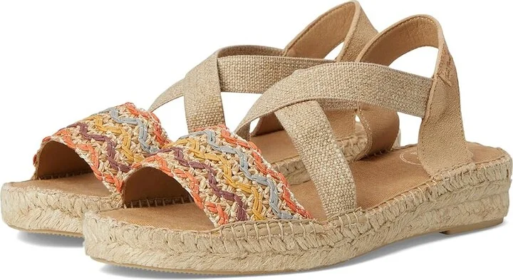 Toni Pons Eider-LK Women's Sandals Terra : EU 39 (US Women's 8-8.5) M, Textile