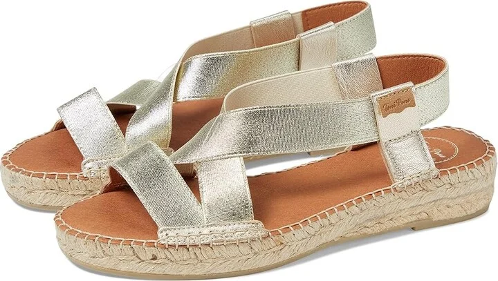 Toni Pons Eire-RC Women's Shoes Platinum : EU 37 (US Women's 6.5-7) M, Leather/Textile