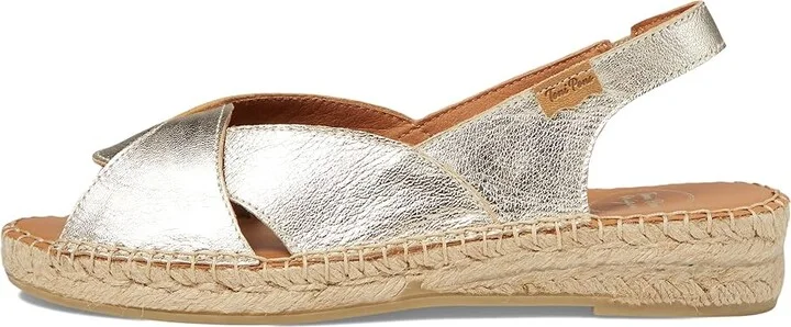 Toni Pons Enola-P Women's Sandals White : EU 39 (US Women's 8-8.5) M, Leather - Image 9