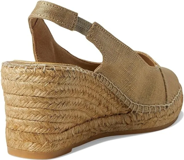 Toni Pons Fiore Women's Sandals Plati/Soft Gold : EU 37 (US Women's 6.5-7) M, Rubber/Synthetic - Image 4