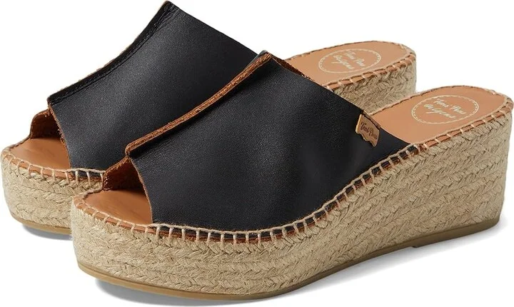Toni Pons Ivonne Women's Sandals Black : EU 38 (US Women's 7.5) M, Leather