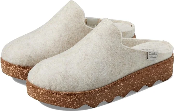 Toni Pons Joko-Fr Women's Slippers Ecru : EU 39 (US Women's 8-8.5) M, Felt
