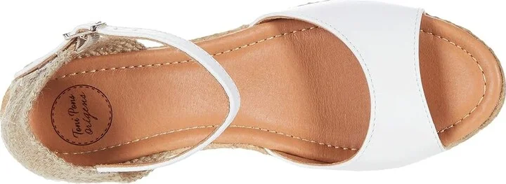 Toni Pons Llivia-P Women's Shoes White : EU 38 (US Women's 7.5) M, Leather - Image 2