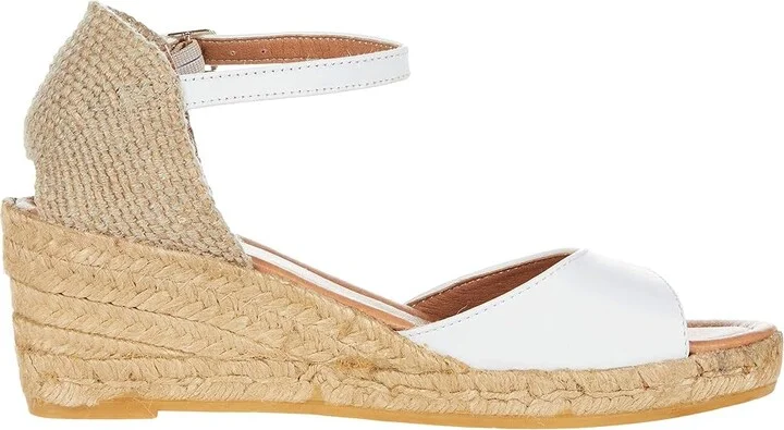 Toni Pons Llivia-P Women's Shoes White : EU 38 (US Women's 7.5) M, Leather - Image 7