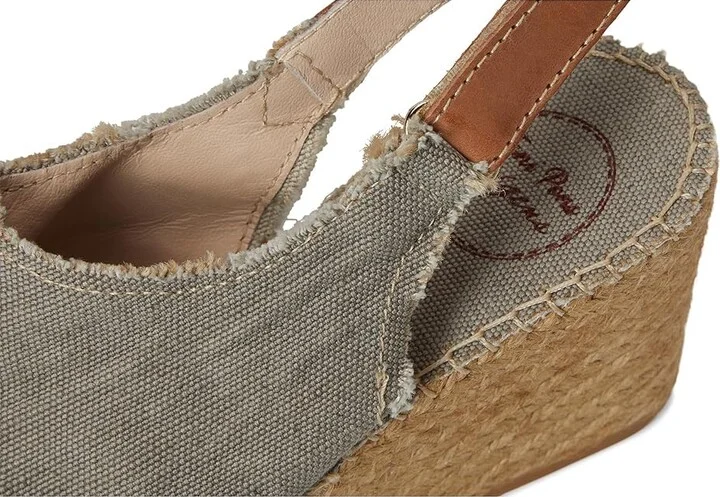 Toni Pons Lugano Women's Shoes Stone Vintage : EU 37 (US Women's 6.5-7) M, Textile - Image 7