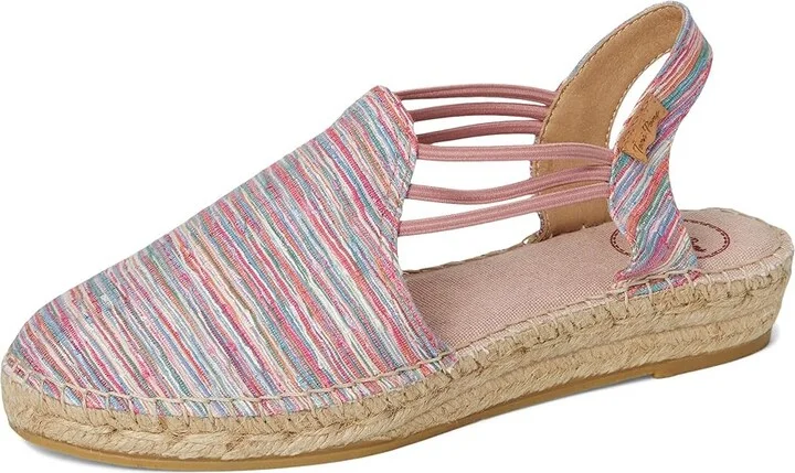 Toni Pons Noa-RG Women's Sandals : EU 41 (US Women's 9.5-10) M, Jute/Textile - Image 5