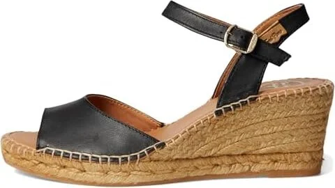 Toni Pons Sia-P Women's Wedge Shoes Negre/Black : EU 36 (US Women's 5.5-6) M, Leather - Image 6