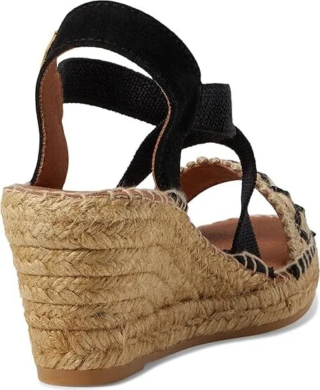 Toni Pons Susa-BN Women's Sandals Black : EU 37 (US Women's 6.5-7) M, Textile - Image 4