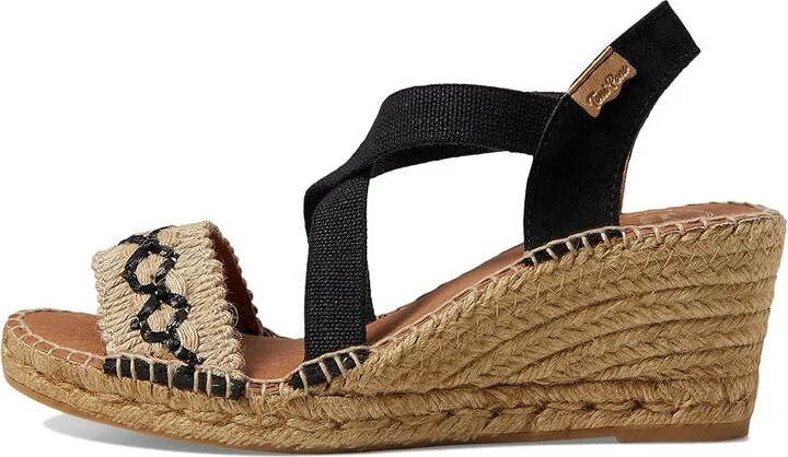 Toni Pons Susa-BN Women's Sandals Black : EU 37 (US Women's 6.5-7) M, Textile - Image 5