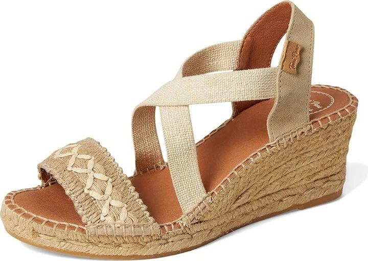 Toni Pons Susa-BN Women's Sandals Natural : EU 42 (US Women's 10.5-11) M, Textile - Image 5
