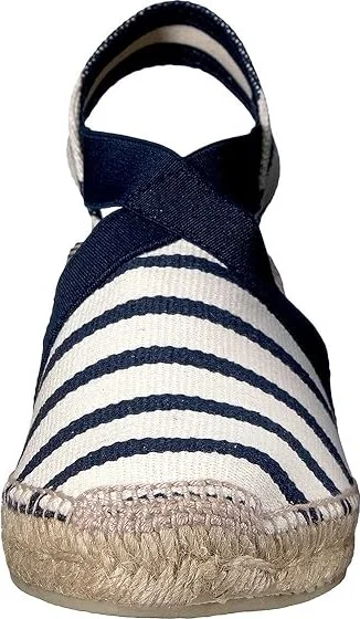 Toni Pons Tarbes Women's Shoes Ecru/Navy : EU 35 (US Women's 5) M, Textile - Image 6