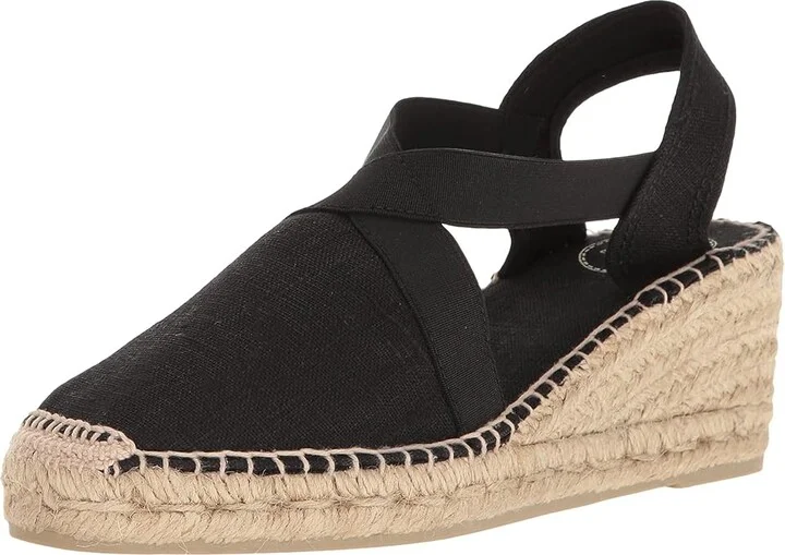 Toni Pons Ter Women's Shoes Black Linen : EU 35 (US Women's 5) M, Textile - Image 2