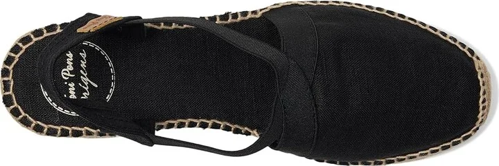 Toni Pons Ter Women's Shoes Black Linen : EU 35 (US Women's 5) M, Textile - Image 3